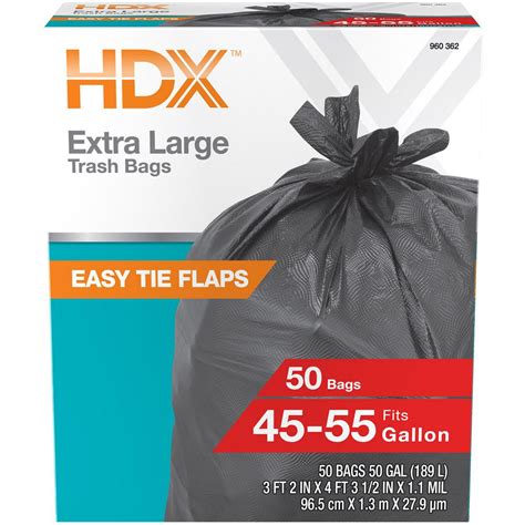 50 Gallon Clear Trash Bags High Quality Genuine