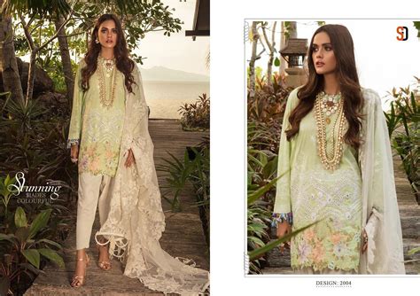 Shraddha Designer Sana Safinaz Vol Printed Lawn Cotton With