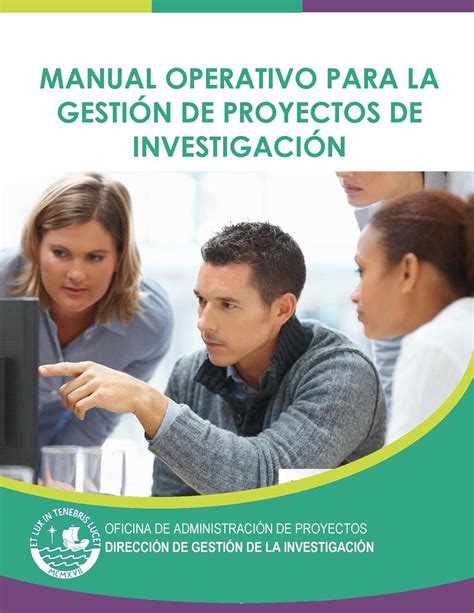 Calam O Manual Operativo Para La Gesti N De Proyectos