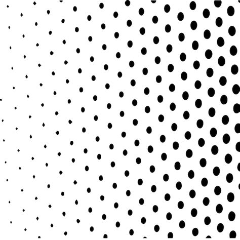 Abstract Background With Black Halftone Dot Premium Ai Generated Vector