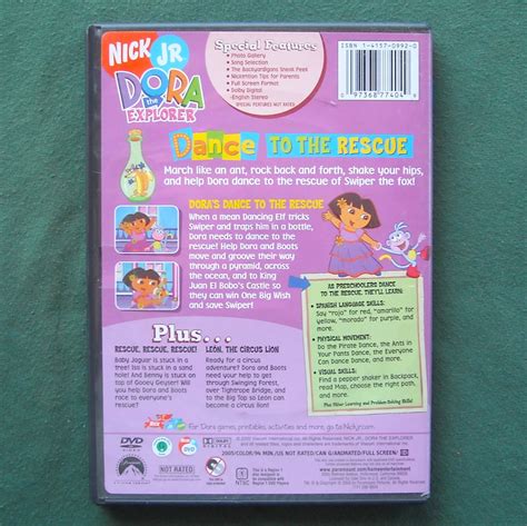 Nick Jr. Dora the Explorer Dance to the Rescue DVD