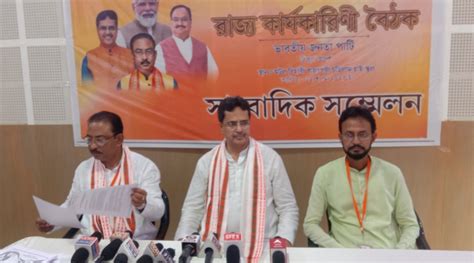 After Biplab Debs ‘external Influence Remark Tripura Cm Manik Saha Says Bjp Is ‘always United