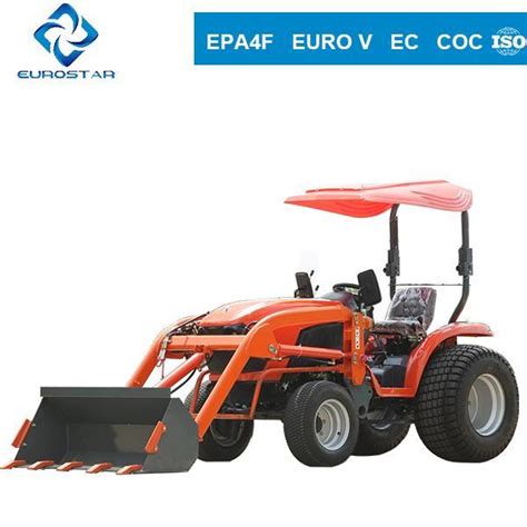 Hp Ec And Coc Certification Euro V And Epa F Engine Narrow Tractor