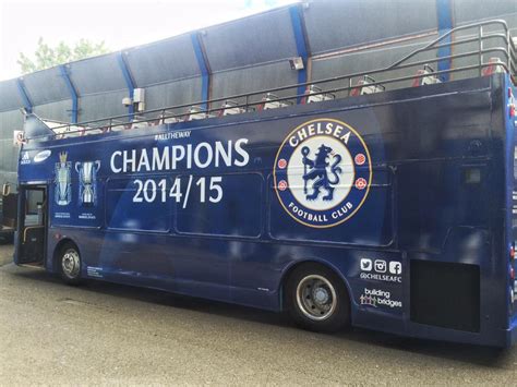 Chelsea Literally Parks Bus To Celebrate Championship And Enrage