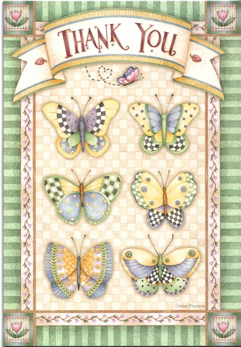 BugsNBees > Butterfly Gifts > Butterfly Thank You Card