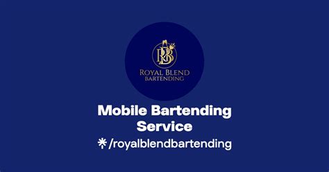 Mobile Bartending Service Instagram Facebook TikTok Linktree