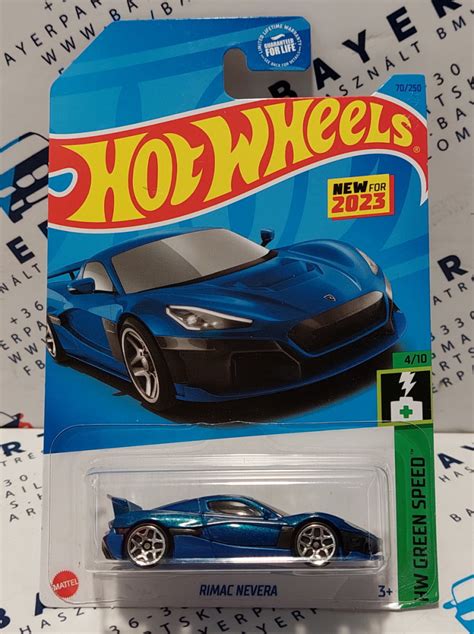 Hot Wheels Rimac Nevera HW Green Speed 4 10 70 250 Hos