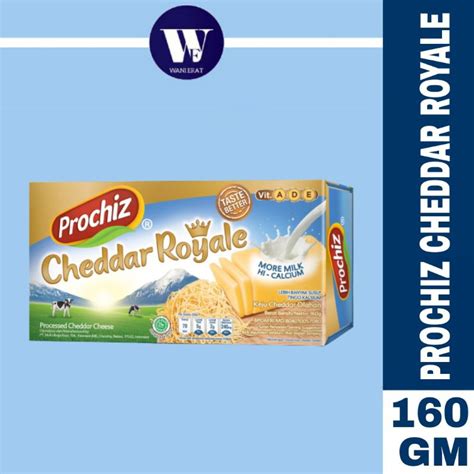 160GM PROCHIZ CHEDDAR ROYALE PROCESSED CHEDDAR CHEESE Shopee Malaysia