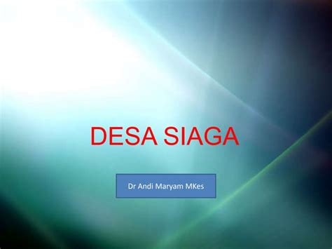 desa siaga pptx