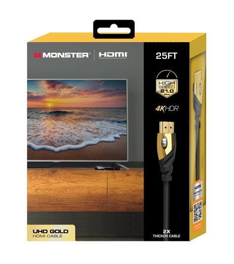 Monster Ultra Hd Gold Hdmi 20 Cable 25ft Walmart Inventory Checker