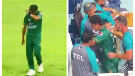 Watch Pakistan Teenager Naseem Shah Cries While Walking Back To Dugout