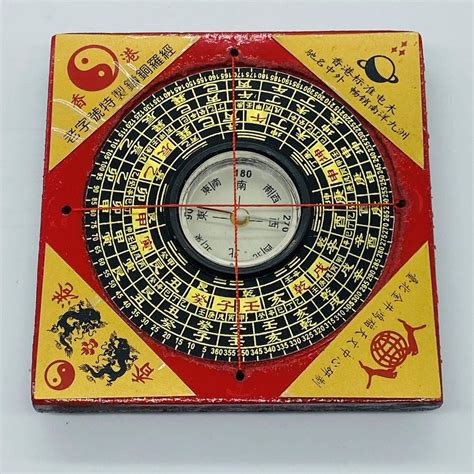 Bagua Compass Feng Shui Lo Luo Pan Chi Chinese Compass Etsy