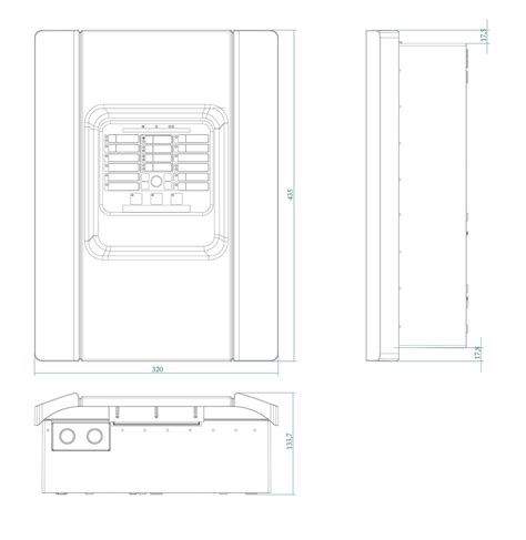 Ziton 8 zone Conventional Fire Alarm Panel ZP1-F8-03