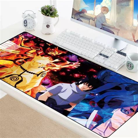 Computer Mouse Pad Desk Mat Desk Decor Naruto Design Etsy