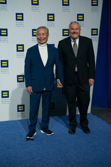 George Takei His Husband Brad Pose Editorial Stock Photo - Stock Image ...