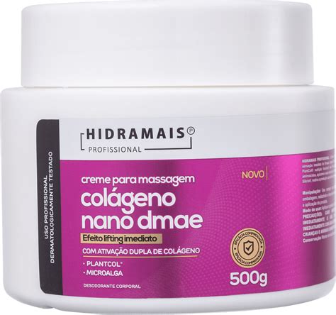 Creme Hidramais Colágeno Nano Dmae Beleza Na Web