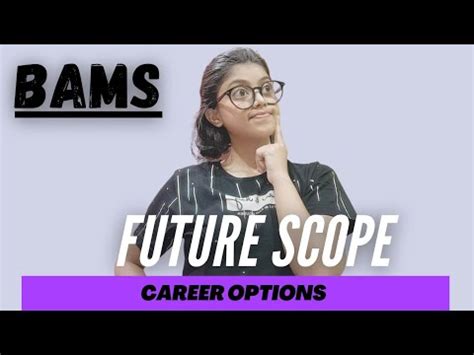 Future Scope After Bams Career Opportunities In Ayurveda Youtube