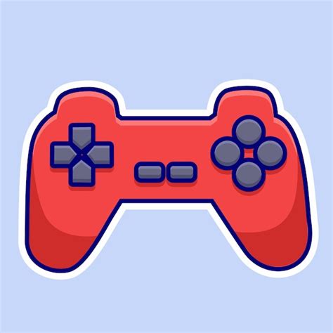 Premium Vector Stok Video Game Console Cartoon Vector Sticker