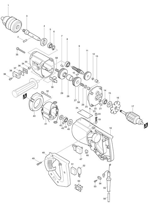 Hans Sauer GmbH Ersatzteile Makita 63004 Bohrmaschine