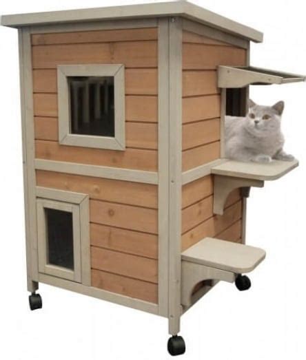 Opiniones Sobre Casa De Exterior Para Gato Cat Home Con Ruedas