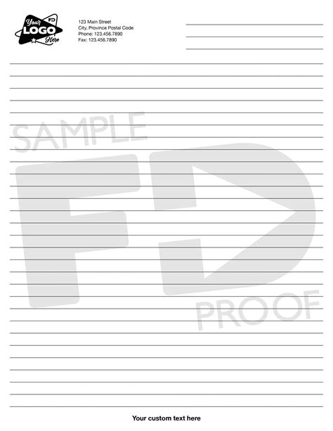 Letter Notepad Np L1 Customized For Your Business Forms Direct