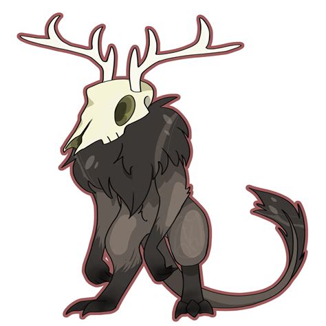 Cute Wendigo By Kaleidoscope K9 On Deviantart