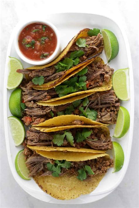 Instant Pot Shredded Beef Fajitas Freezer Meal