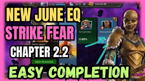 Mcoc New Eq Chapter 2 2 Easy Completion Marvel Contest Of Champions Mcoc Mcocraz Eq