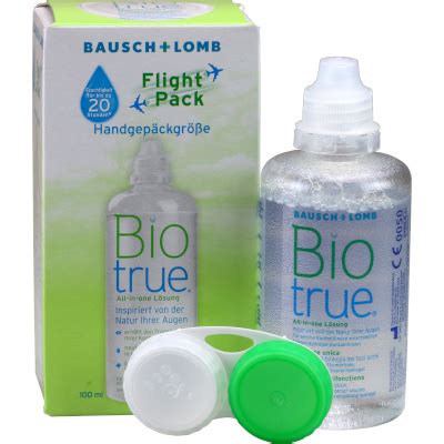 Biotrue all in one Lösung 100ml Flight Pack günstig bei VOLENS DE