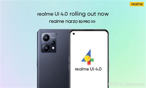 Realme GT Neo 3T Narzo 50 Pro Get Stable Android 13 X Realme UI 4 0