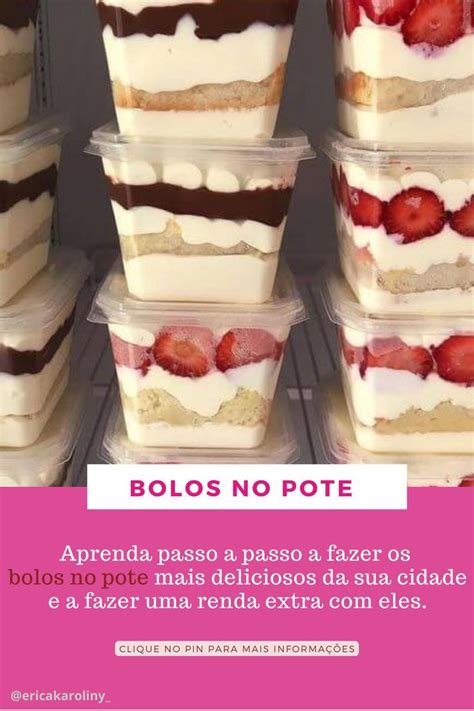 J Imaginou Voc Fazendo Bolos De Pote Para Vender No Curso Online De