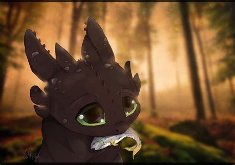 Toothless By Wikiio On Deviantart