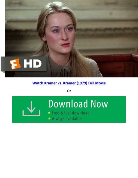 Kramer Vs Kramer 1979 Watch Bootleg Movies Trailers Online Free