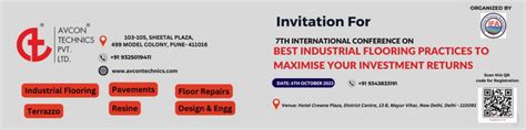 Th International Conference On Best Industrial Flooring Practices