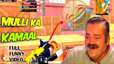 Mulli Ka Kamaal 🤣😂 Bgmi Funny Video With Funny Commentary Gameplay