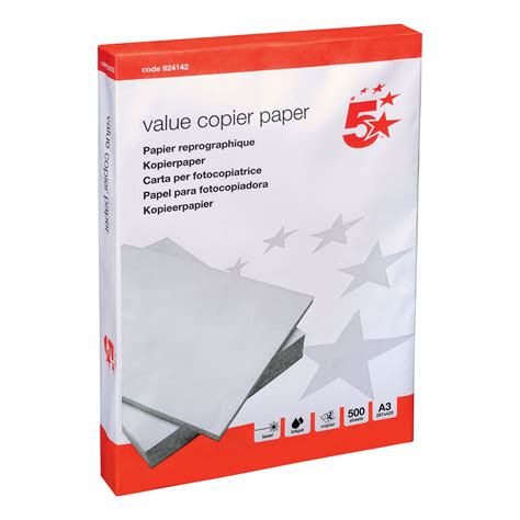 Printer Paper A3 Ream White [500 Sheets] Fast Uk Delivery