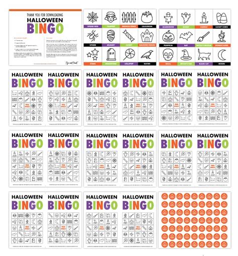 Halloween Bingo - Free Printable Halloween Bingo Cards