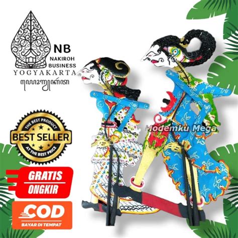 Jual Wayang Kulit Kamajaya Kamaratih Standar Dalang Biasa Shopee