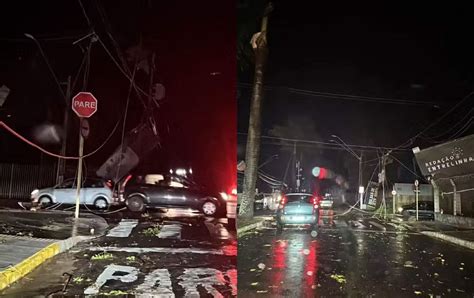 Temporal Provoca Estragos Em Len Is Paulista Jornal Acontece Botucatu