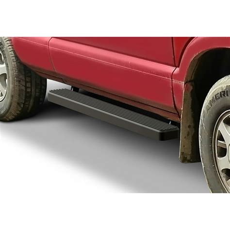 Aps Iboard Running Boards 4 Inches Black Compatible With Chevy Gmc Ck 1988 1998 Regular Cab