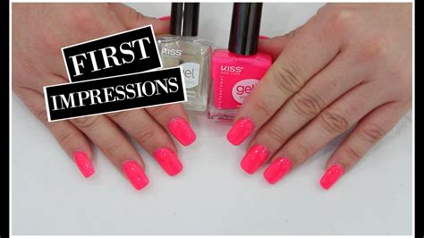 Dollar Tree First Impressions Kiss Gel Polish Youtube