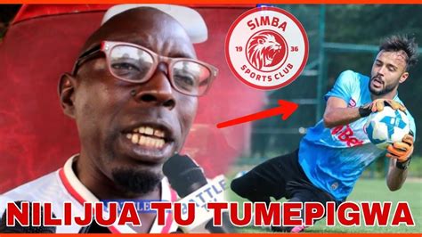 Live Kisugu Wa Simba Afichua Kwa Hasira Kipa Jefferson Mbrazir