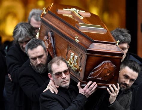 Dolores O’ Riordan public reposal at Saint Joseph’s Church
