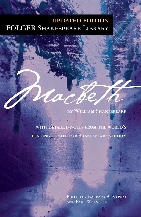 Macbeth | Book by William Shakespeare, Dr. Barbara A. Mowat, Paul Werstine | Official Publisher ...