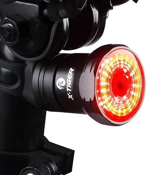 Amazon X Tiger Bike Tail Light Smart Brake Sensing Bicycle Rear