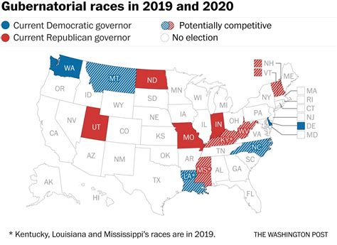 The Top 5 Governors Races Of The 2020 Election Cycle The Washington Post