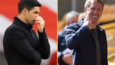 Mikel Arteta Out Graham Potter In Arsenal Told To Move On Manager