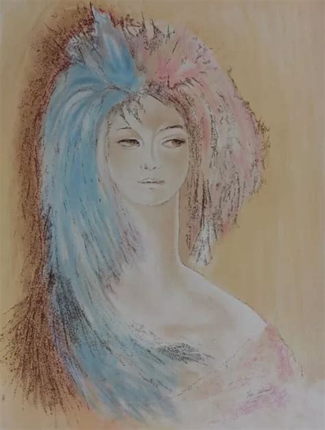 ISA CELINI Au cabaret LITHOGRAPHIE originale signée Epreuve d