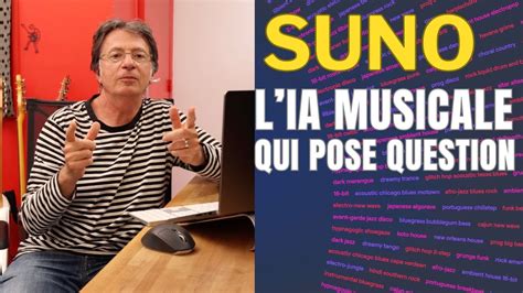 Je teste Suno l IA générative musicale dont tout le monde parle et je