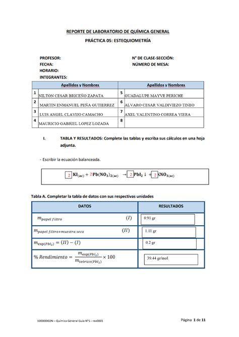 100000 I02N GUIA N5 Labquimi 01 Estequiometria Resuelto 2 2 2 2 1